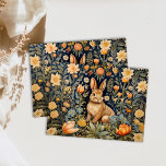 Forest Rabbit William Morris Cottagecore Decoupage Tissue Paper<br><div class="desc">This multi-functional tissue paper not only boasts captivating illustration of William Morris inspired botanical bunny pattern,  but also serves as the perfect medium for decoupage projects,  allowing you to unleash your creativity in a tapestry of artistry.</div>