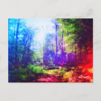 FOREST RAINBOW POSTCARD