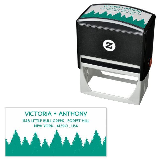 Forest Range - Woodland Self-inking Stamp (In Situ)