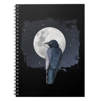 Forest Raven Cold Moon Notebook
