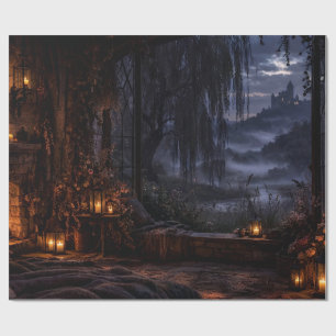 Forest River Path Wrapping Paper