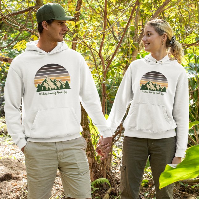 Forest Road Trip Cool Custom Nature Family Hoodie (Creator Uploaded)