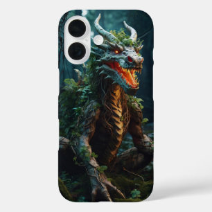 Forest Root Dragon iPhone 16 Case