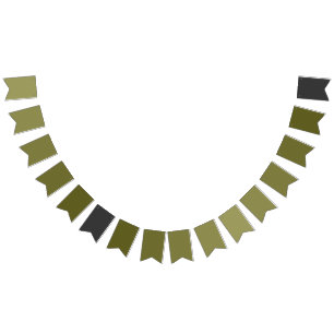 Forest Sage Green to Charcoal Gradient Bunting