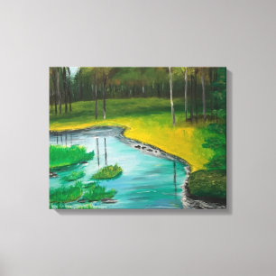 Forest Scene Canvas Print