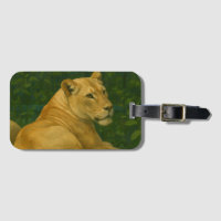 Forest Sentinel – Resting Lioness in Golden Light
