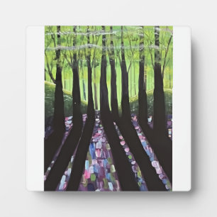 Forest Shadows Plaque