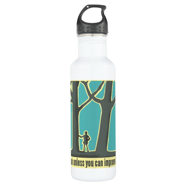 Forest Silence 710 Ml Water Bottle (Front)