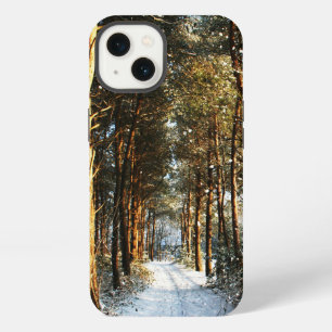 Forest Snow Scene iphcnm iPhone 13 Case