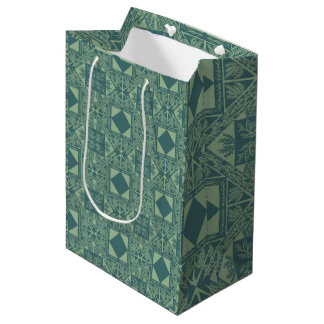 Forest Snowflakes Medium Gift Bag