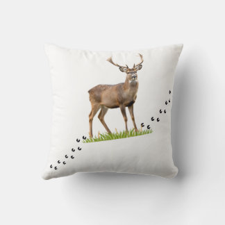 Forest Soul Deer - Throw Pillow