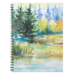 Forest Spiral Notebook