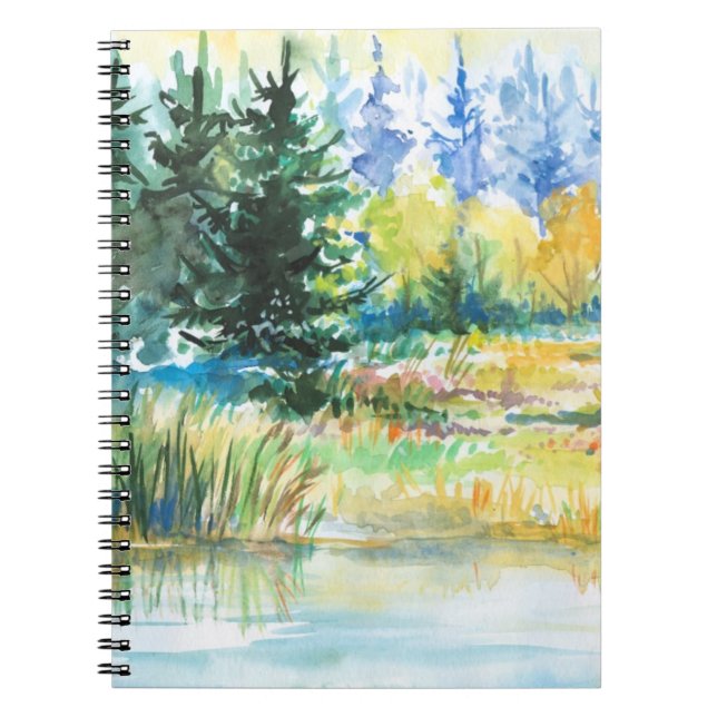 Forest Spiral Notebook (Front)