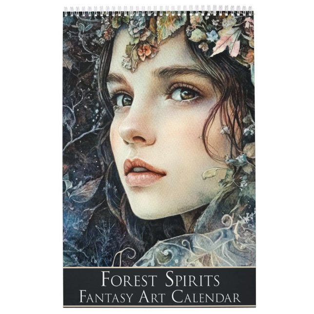 Forest Spirits : Fantasy Art Calendar (Cover)