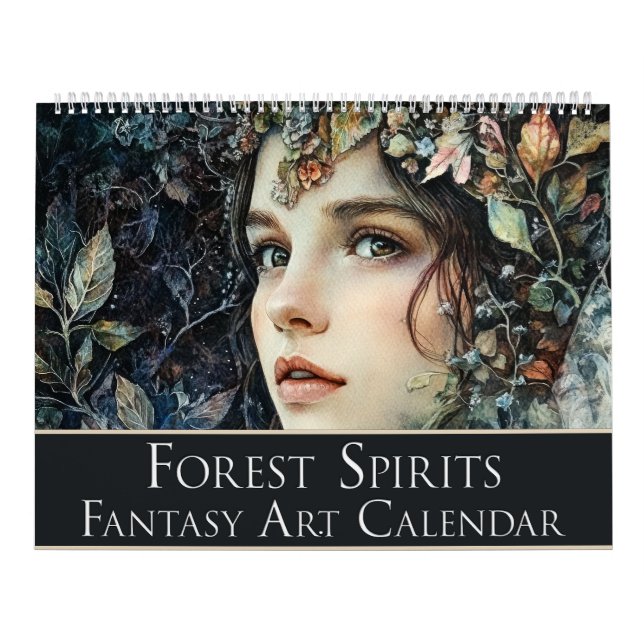 Forest Spirits : Fantasy Art Calendar (Cover)