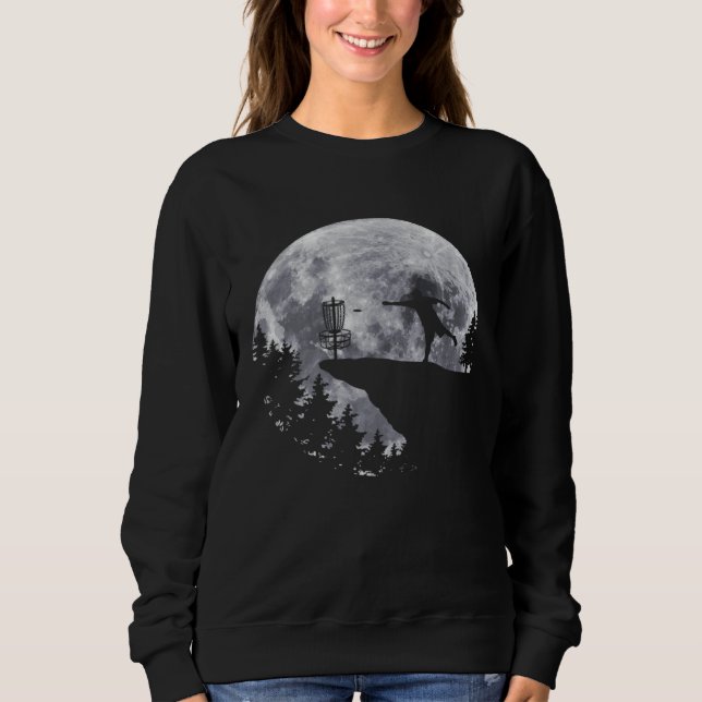 Forest Sports Frisbee Golf Player Disc Sweatshirt (Front)