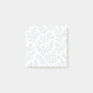 Forest Sprigs Dusty Blue - Neutral Post-it Notes