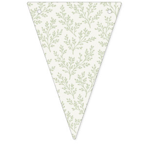 Forest Sprigs Soft Olive - Neutral Bunting
