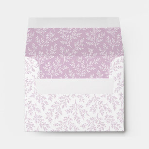 Forest Sprigs Warm Lilac - Neutral Envelope