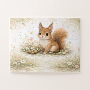 Forest Squirrel Jigsaw Puzzle