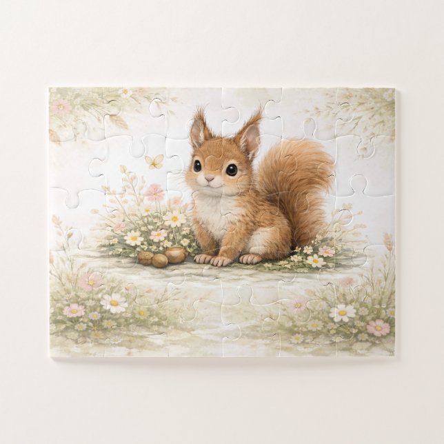 Forest Squirrel Jigsaw Puzzle (Horizontal)