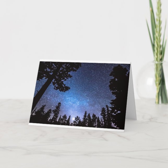 Forest Star Gazing An Astronomy Delight Card (Front)