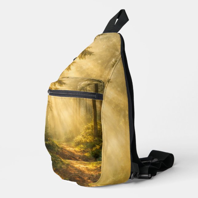 Forest Sunlight – Sling Bag (Right Corner)