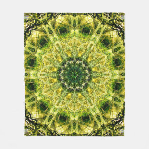 Forest Temple Custom Fleece Blanket, Medium Blanket