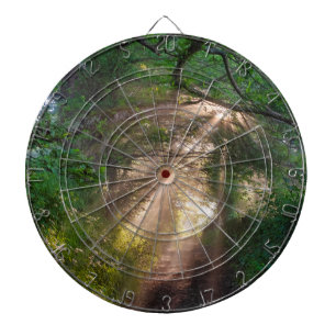 Forest trail dartboard