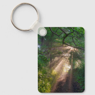 Forest trail key ring