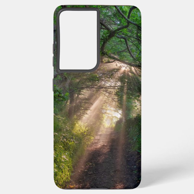 Forest trail samsung galaxy s21 ultra case (Back)