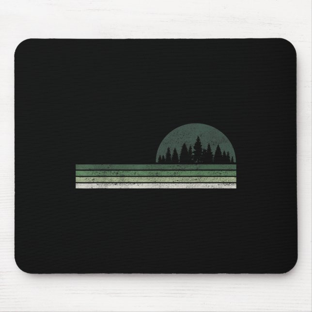 Forest Tree Natural Trees Environmental Protection Mouse Pad (Front)