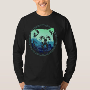 Forest Trees Brown Bear Nature Wildlife Animal  Be T-Shirt