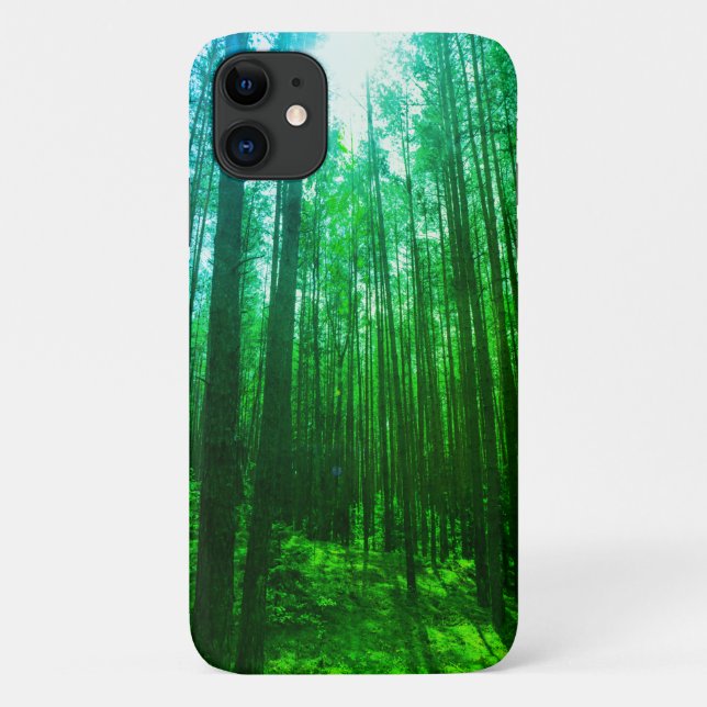 Forest Trees Sky Belarus Nature iPhone 11 Case (Back)