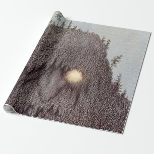 “Forest Troll - Skogtroll” by Theodor Kittelsen Wrapping Paper