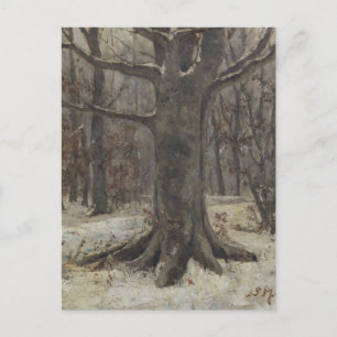 Forest View in Winter by Sientje Mesdag-van Houten Postcard