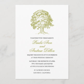 Forest Wedding Invitation