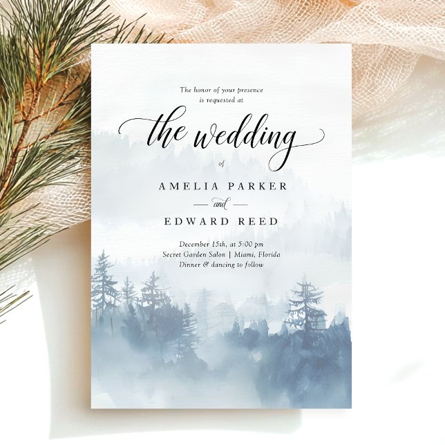 Forest Wedding Invitation (Creator Uploaded)