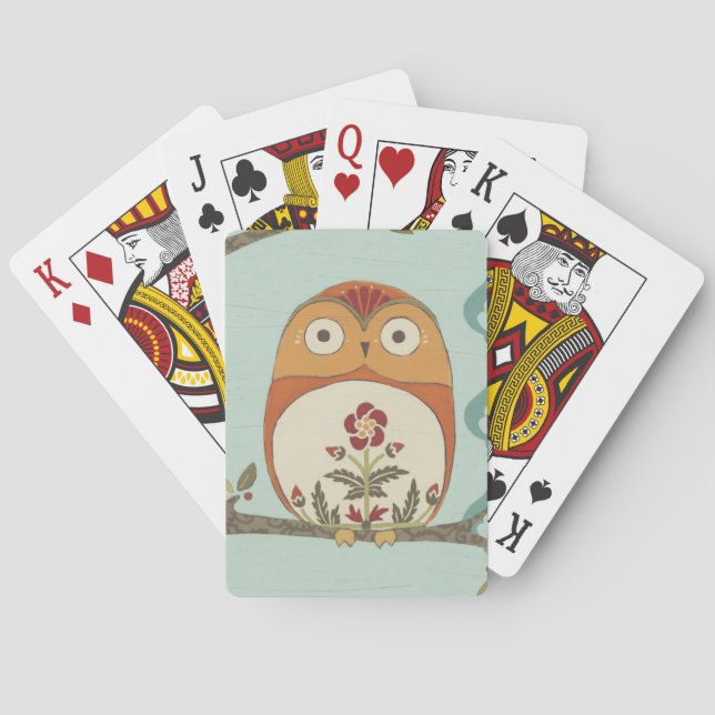 Forest Whimsy II Playing Cards (Back)
