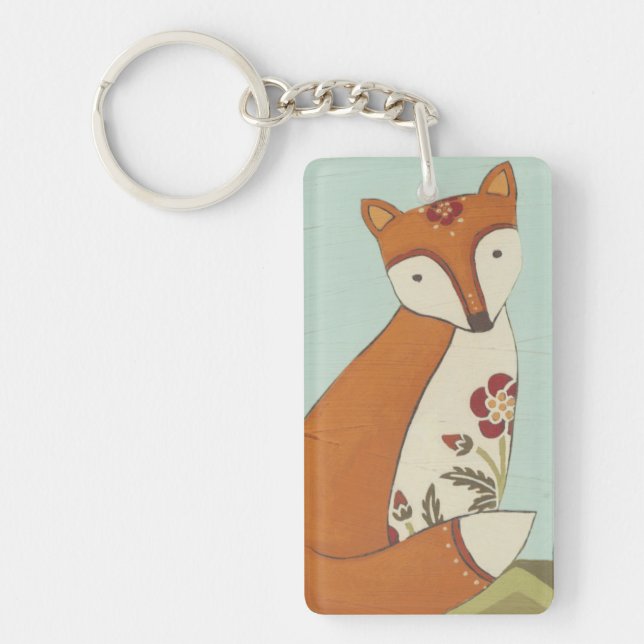 Forest Whimsy III Key Ring (Front)