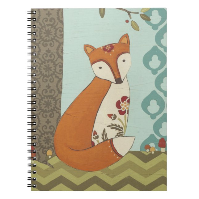 Forest Whimsy III Spiral Notebook (Front)