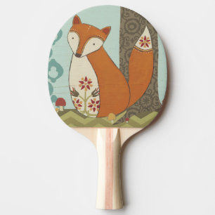 Forest Whimsy IV Ping Pong Paddle