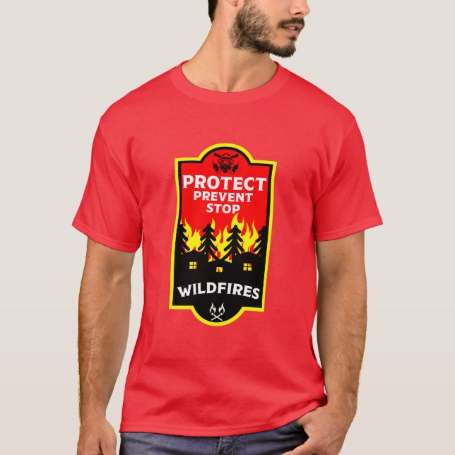 Forest Wildfire Prevention T-Shirt (Front)