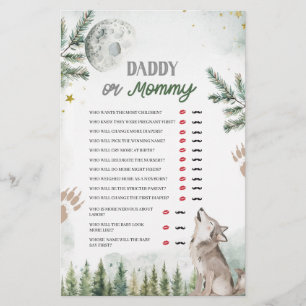 Forest Wolf Daddy or Mummy Games