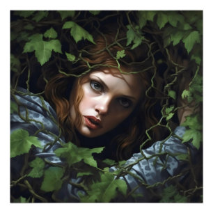 Forest Woman Photo Print