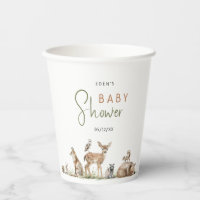 Forest Woodland Animals Adventure Baby Shower
