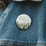 Forest Woodland Animals Mama To Be 6 Cm Round Badge<br><div class="desc">Introducing our forest woodland animals mama-to-be button – perfect for a cute and whimsical celebration! Featuring a modern watercolor forest theme with adorable creatures like a fox, brown bear, bunny, and deer, it's great for a gender-neutral shower. This bohemian design sets a sweet and simple scene with its natural landscape...</div>