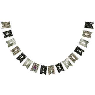 Forest Woodland Photo Birthday Bunting