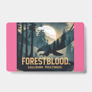 Forestblood – Espíritu Salvaje Nacido del Bosque ID Badge