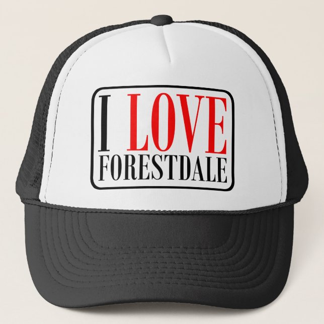 Forestdale Alabama Trucker Hat (Front)